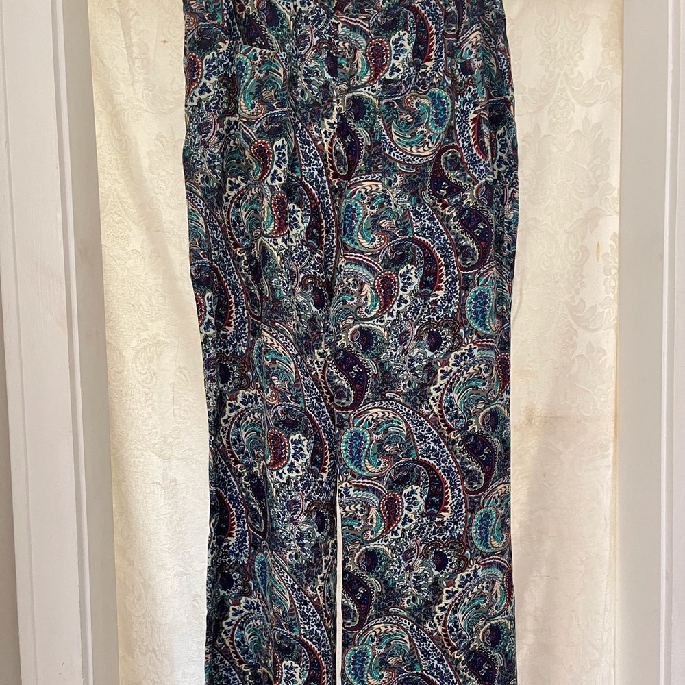 Zara Paisley Print Pant.